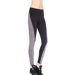 JECKSION Women Workout Trousers Patchwork High Waist