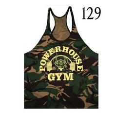 Solid Body Building Shirts Gym Shark Men Vest