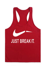Solid Body Building Shirts Gym Shark Men Vest
