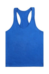 Solid Body Building Shirts Gym Shark Men Vest