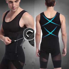 Mens Body Slimming Tummy Waist Belly Corsets Girdle