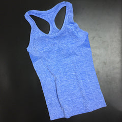 Women Running Padded Tank Tops Girls Sports Vest