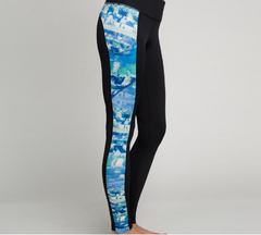 Side Pocket Patchwork Elastic Sporting Leggings